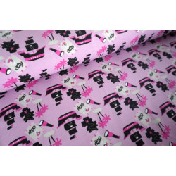 Jersey Piraten Mädchen Skull Princess rosa